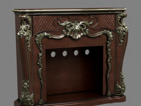 Fireplace Model 3D