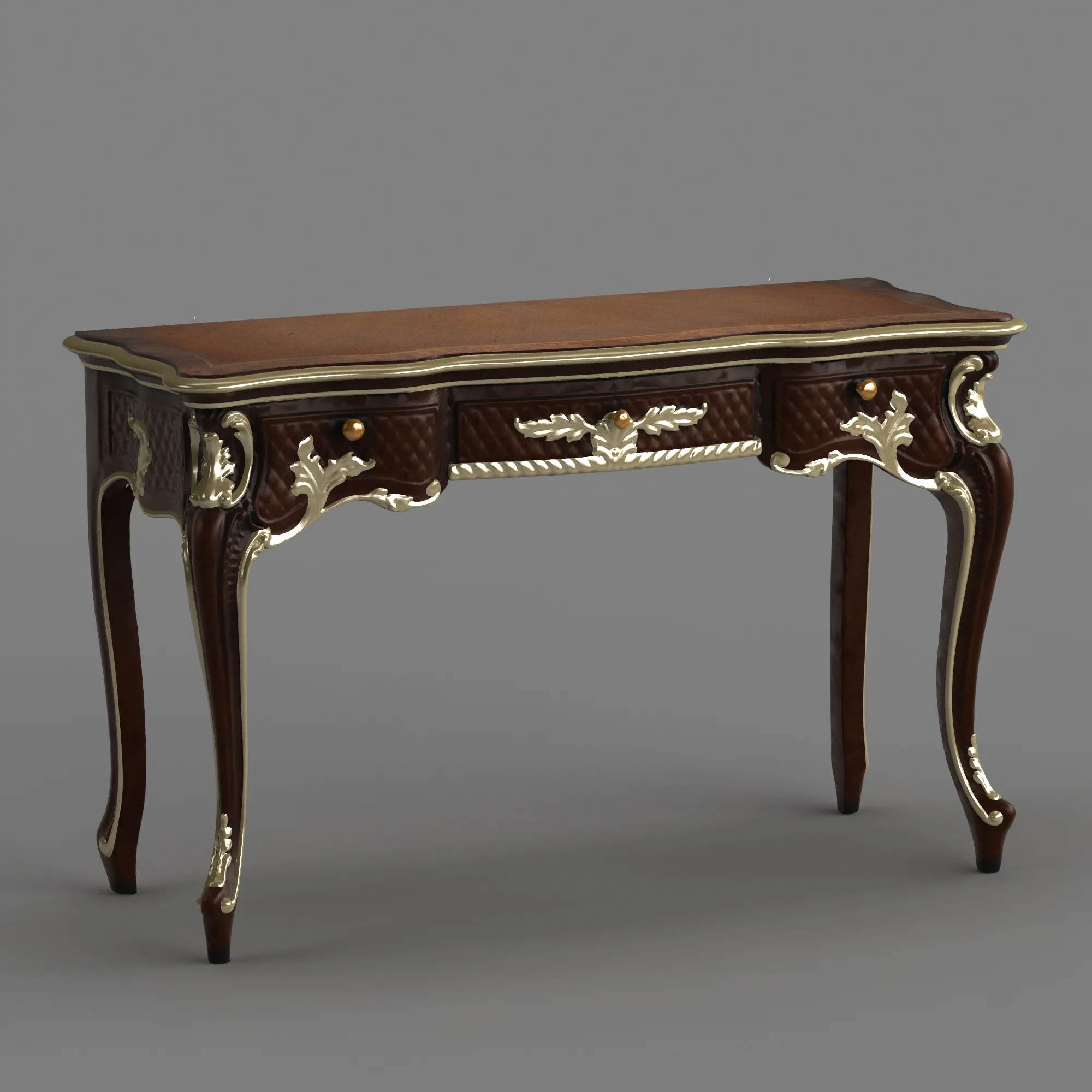 Dressing table 3D Model .c4d .max .obj .3ds .fbx .stl .blend 