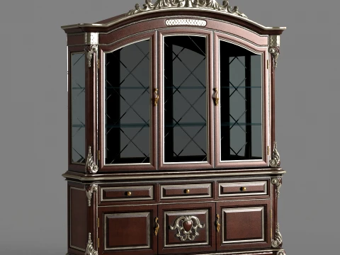 Wine cabinet 3D Model