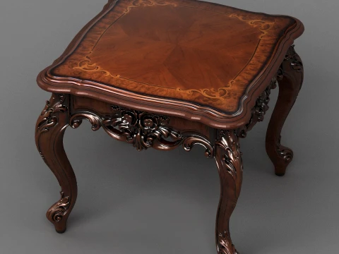 Square table 3D Model