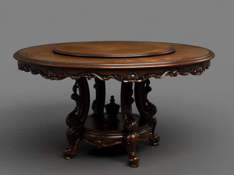 Dining table Model 3D
