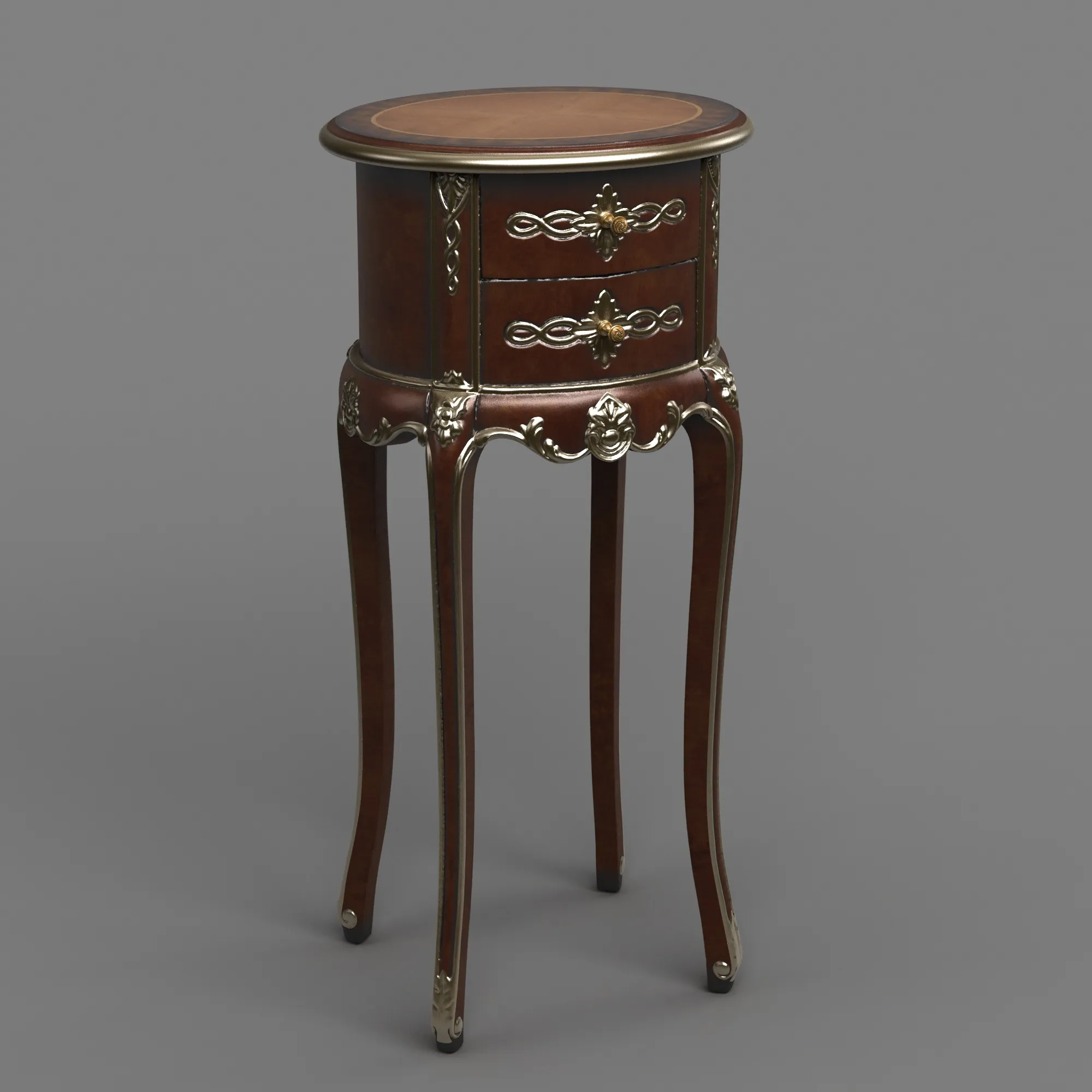 Flower stand 3D Model .c4d .max .obj .3ds .fbx .stl .blend 