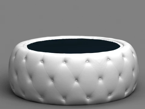 Rounded corner table 3Dモデル