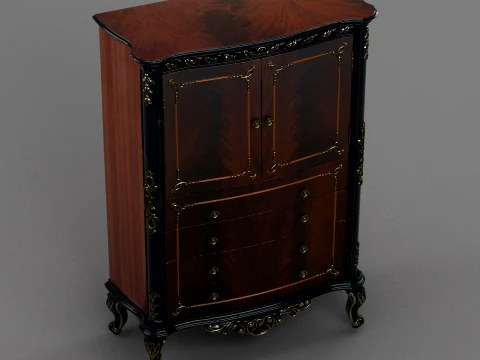 Locker 3D Model