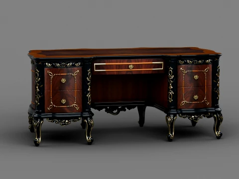 Desk 3D Model