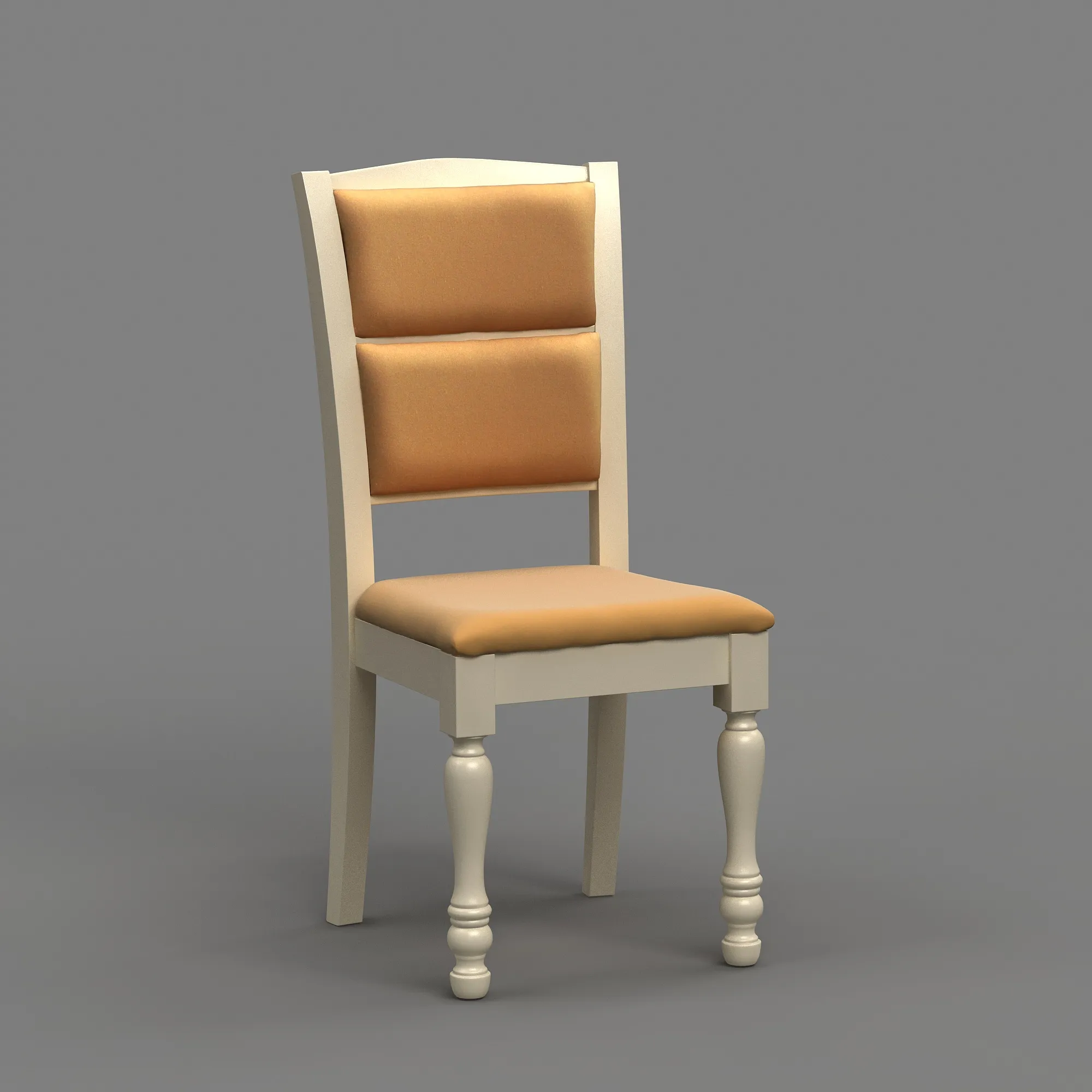 Dining Chair 3D Model .c4d .max .obj .3ds .fbx .stl .blend 