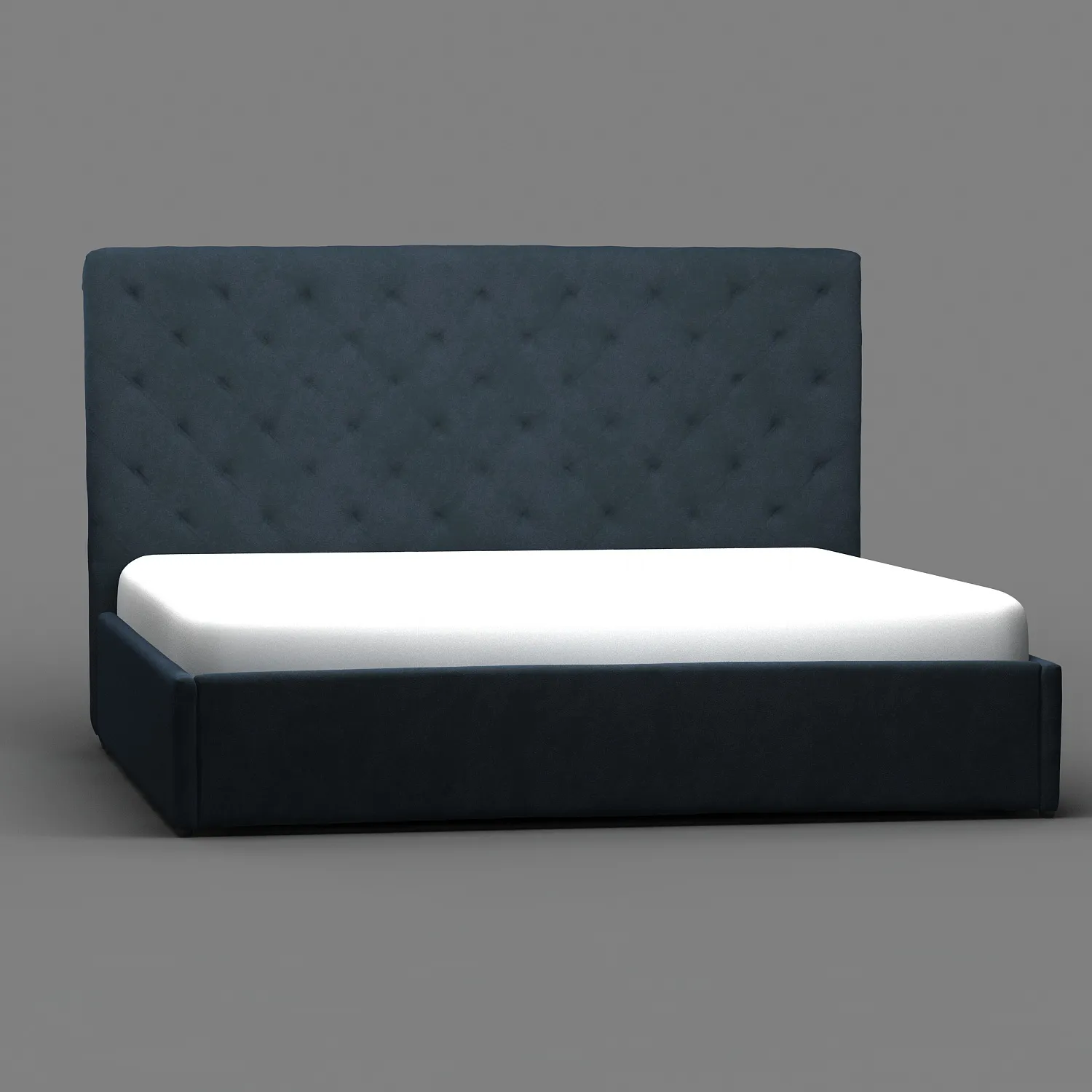 Bed 3D Model .c4d .max .obj .3ds .fbx .stl .blend 