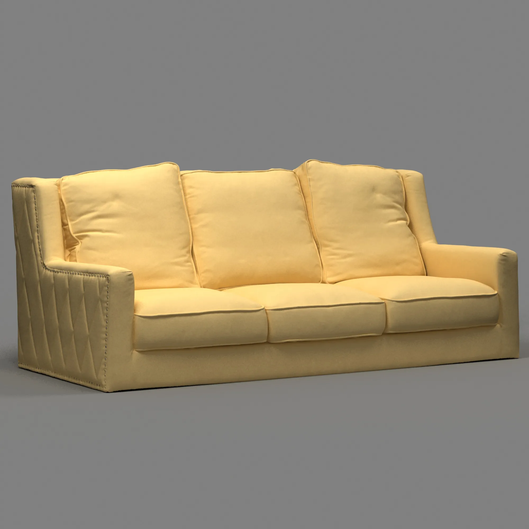 Sofe 3D Model .c4d .max .obj .3ds .fbx .stl .blend 
