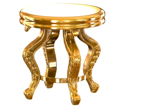 Round table 3D Model