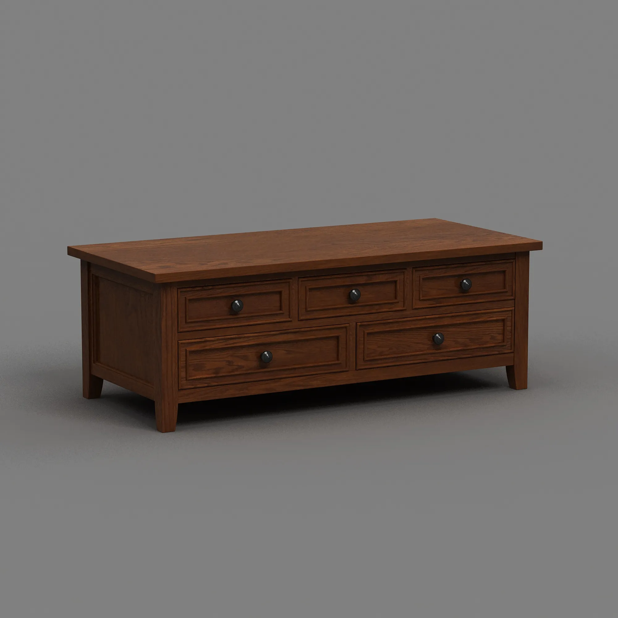 Base cabinet 3D Model .c4d .max .obj .3ds .fbx .stl .blend 