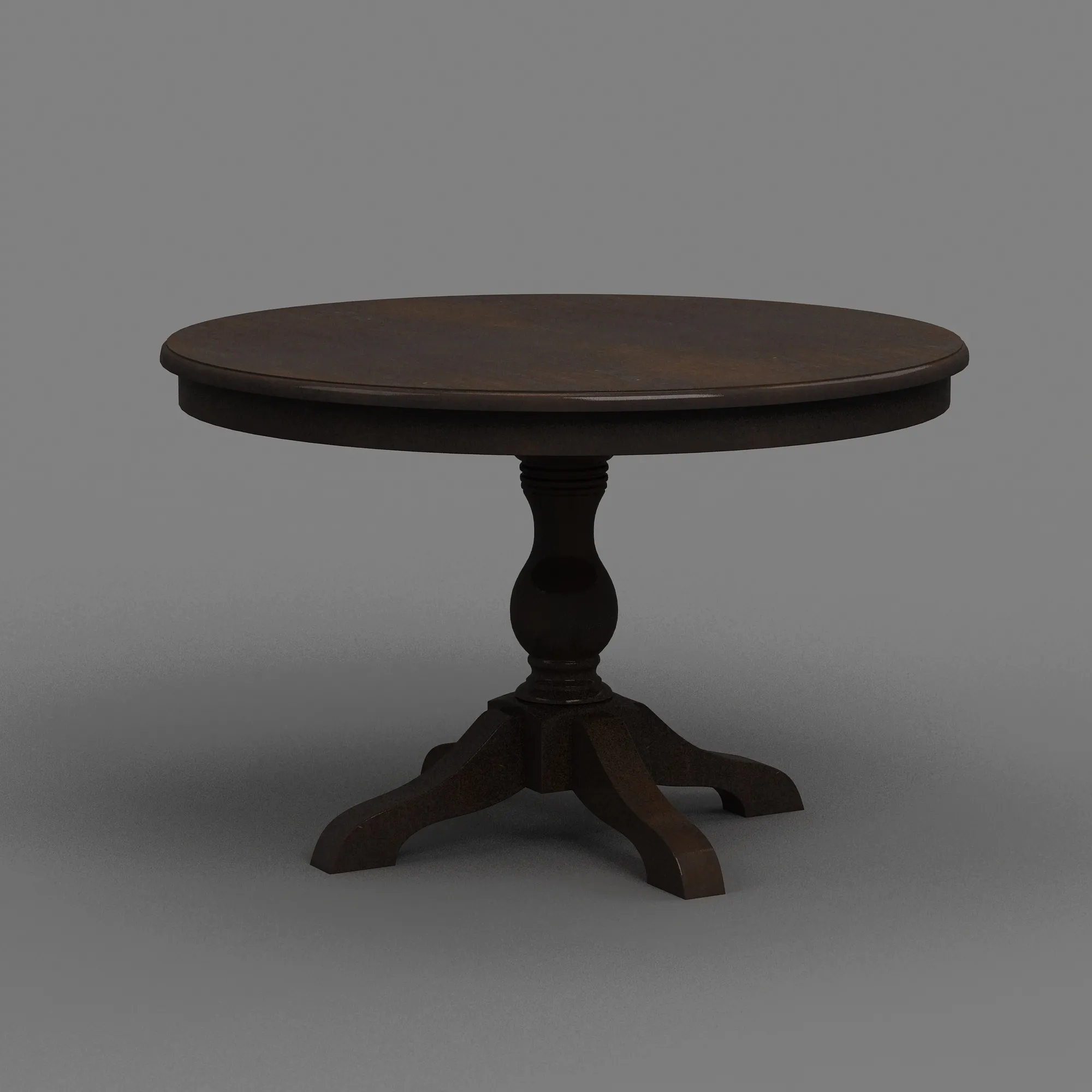 Dining table 3D Model .c4d .max .obj .3ds .fbx .stl .blend 