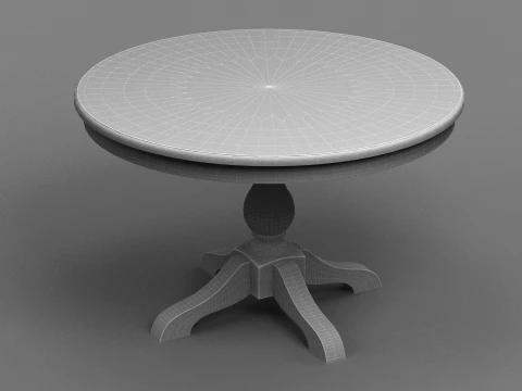 Dining table 3D Model