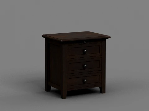 Nightstand Modello 3D
