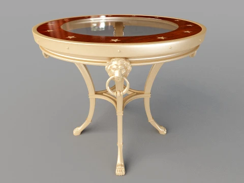 Round table 3D Model