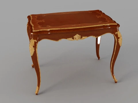 Square table 3D Model