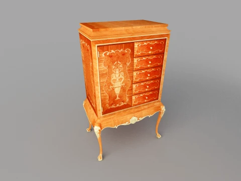 Locker 3D Model