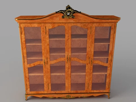 Bookcase 3D Model