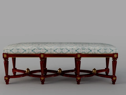 Footstool 3D Model