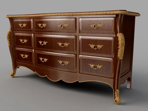 Dressing table 3D Modell