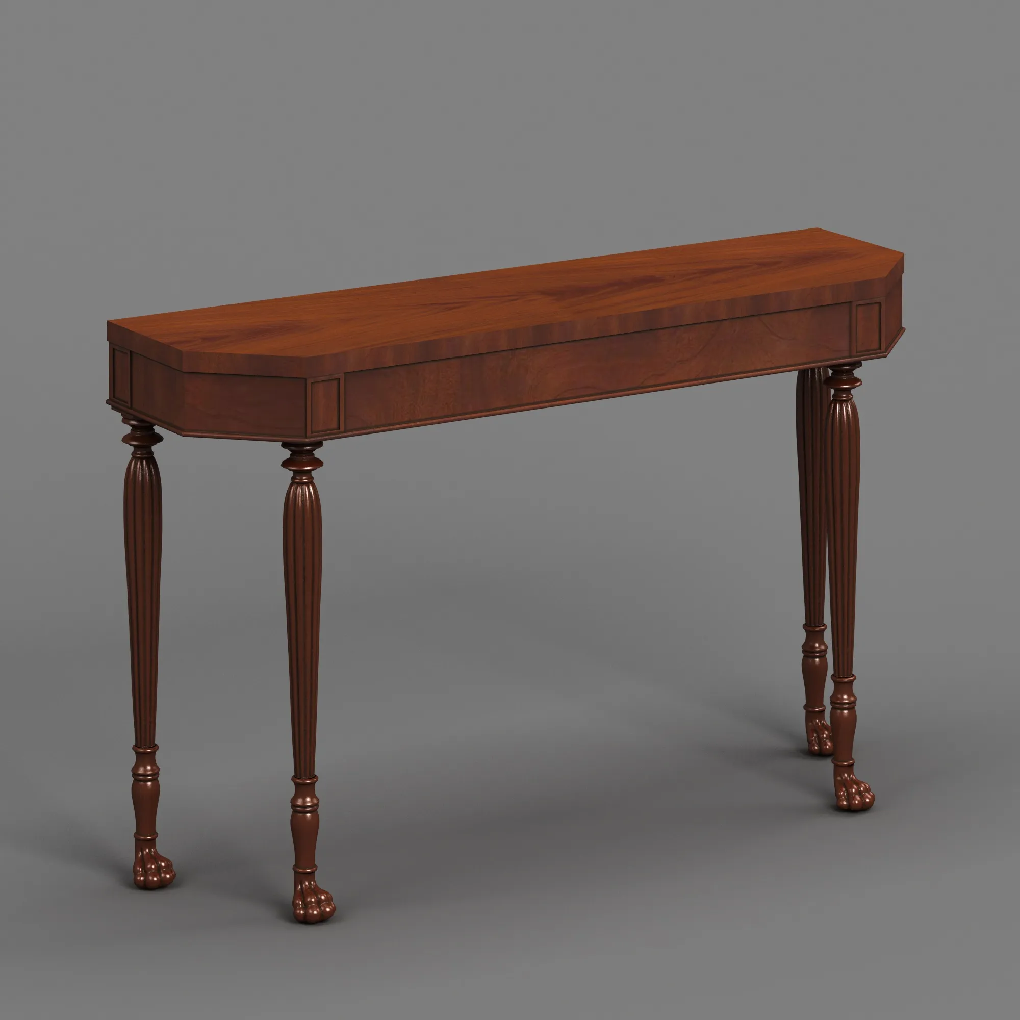 Table 3D Model .c4d .max .obj .3ds .fbx .stl .blend 