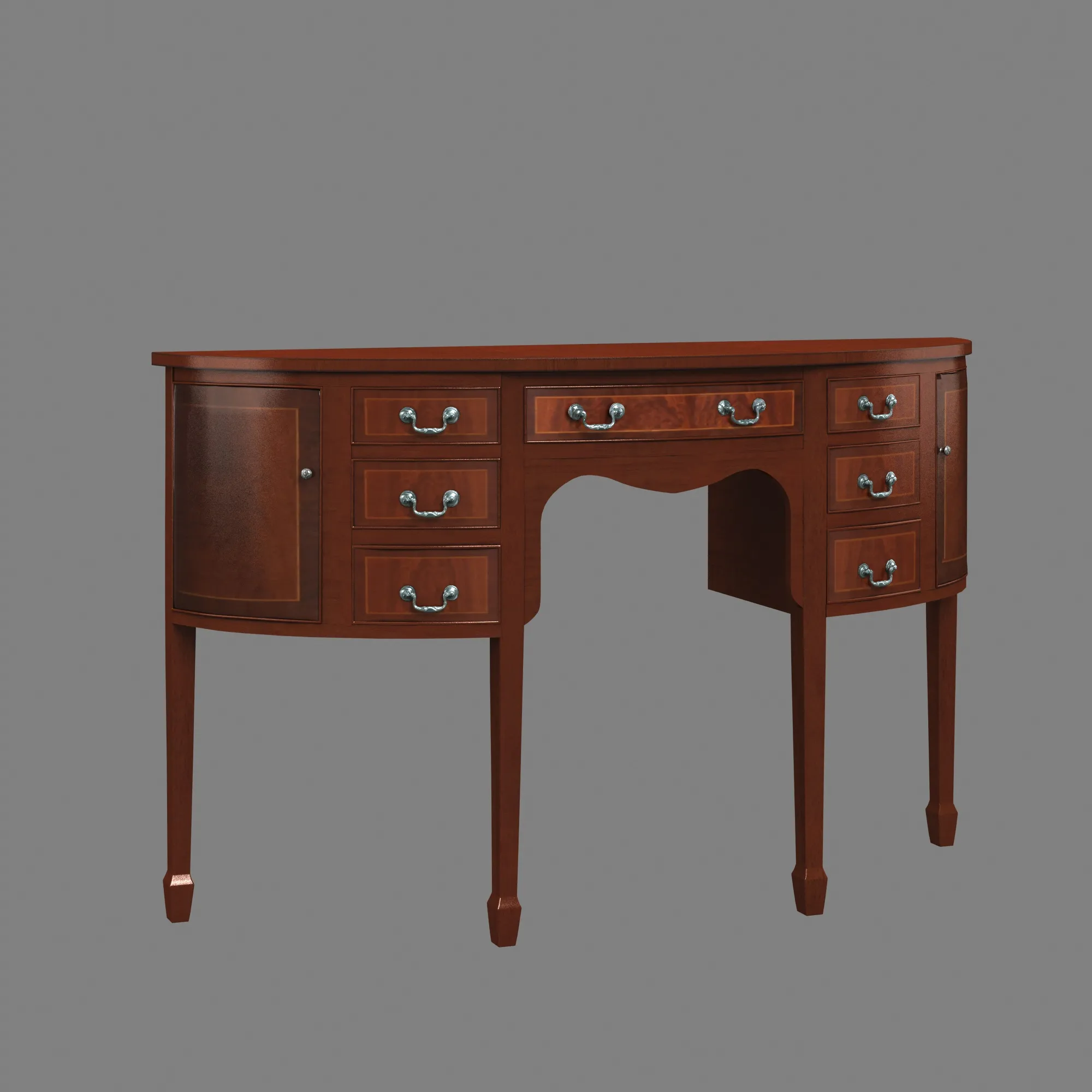 Table 3D Model .c4d .max .obj .3ds .fbx .stl .blend 