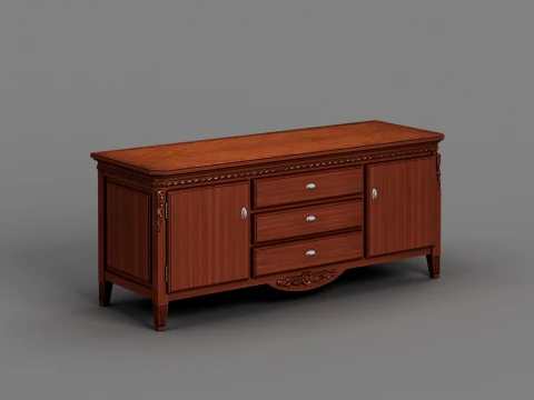Low cabinet 3D Model