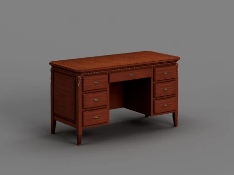 Writing desk Modelo 3D