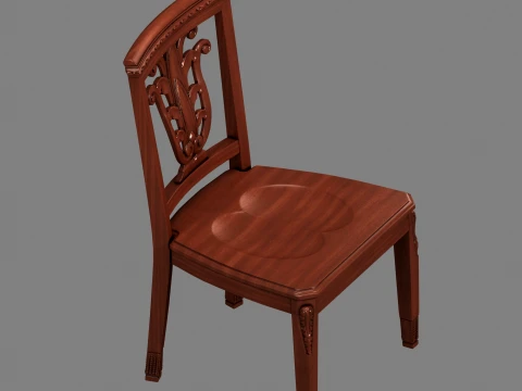 Dining Chair Model 3D
