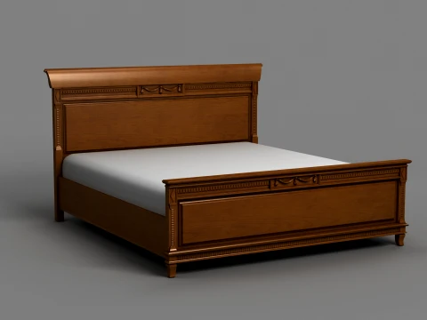 Łóżko Model 3D