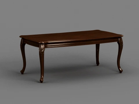 Dining table 3D Modell