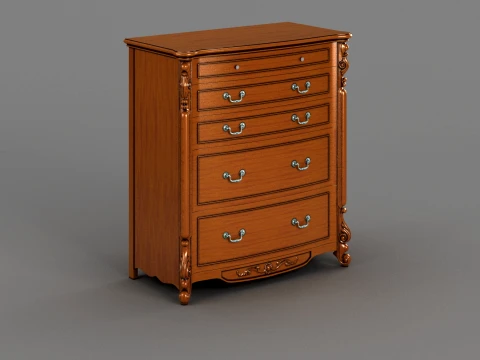 Chest of drawers 3D Model