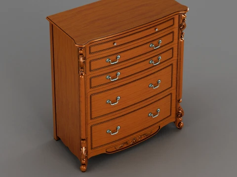 Chest of drawers 3D Model