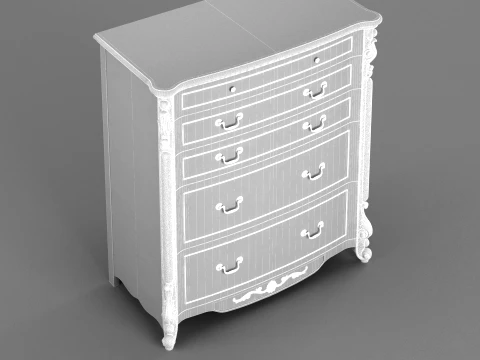 Chest of drawers 3D Model