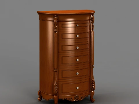 Chest of drawers 3D Модель