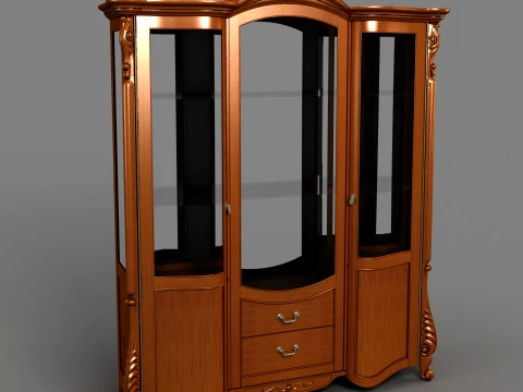 Wine cabinet 3D Model