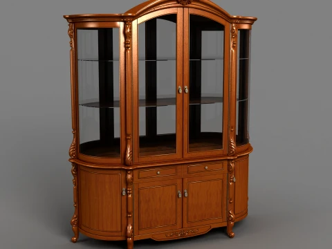 Wine cabinet Modelo 3D
