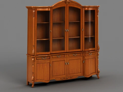 Bookcase 3D Model