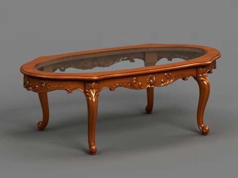 Coffee table 3D Modell