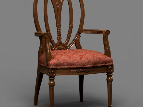 Dining Chair 3D Model