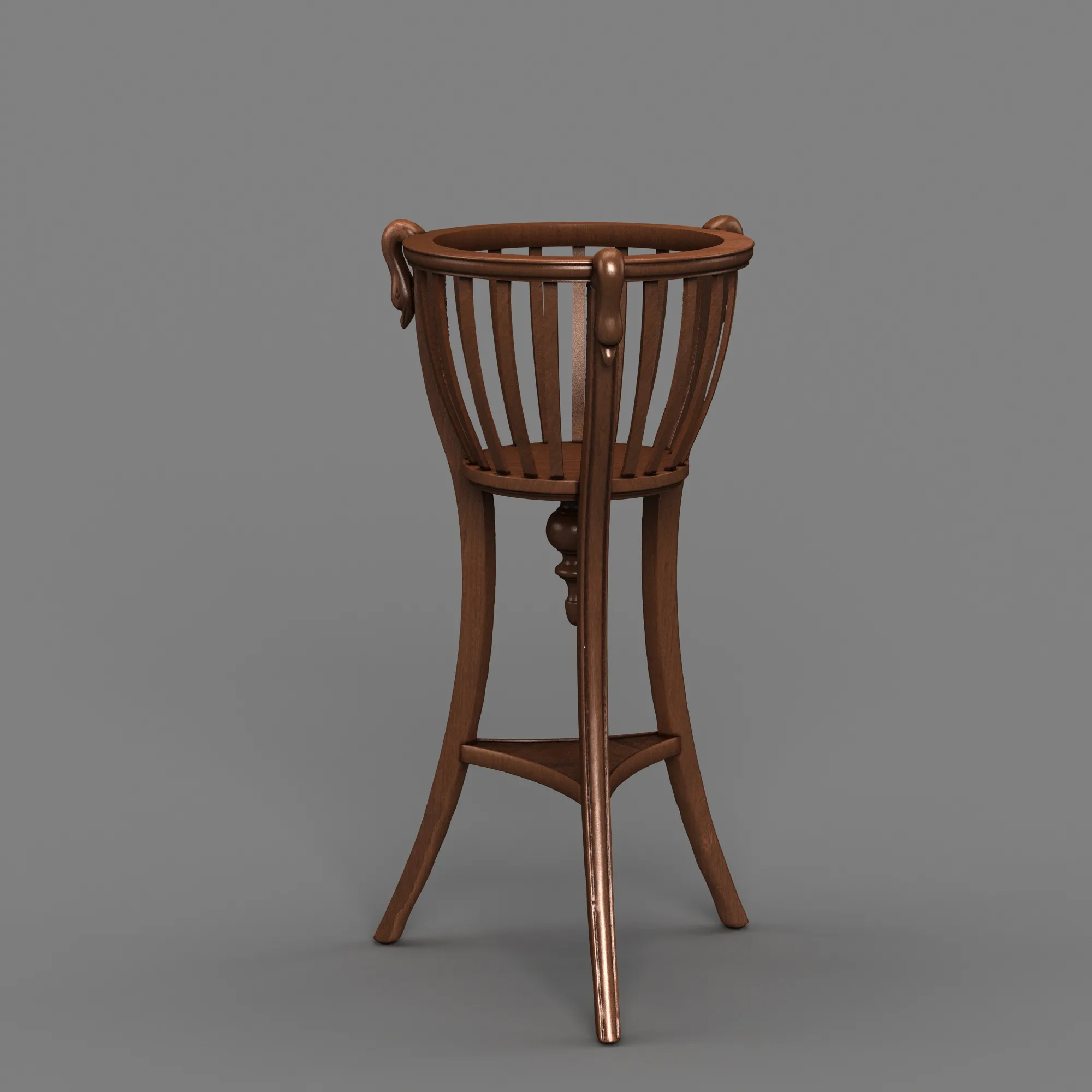 Flower stand 3D Model .c4d .max .obj .3ds .fbx .stl .blend 