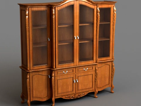 Bookcase 3D Model