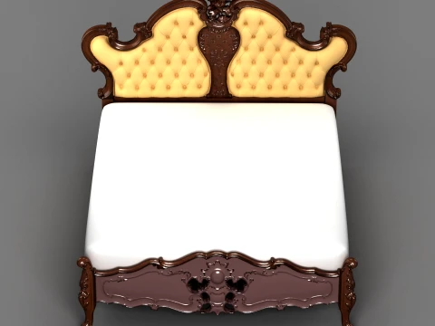 Bed 3D Model