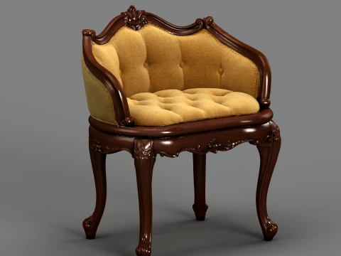 Dressing Stool 3D 모델