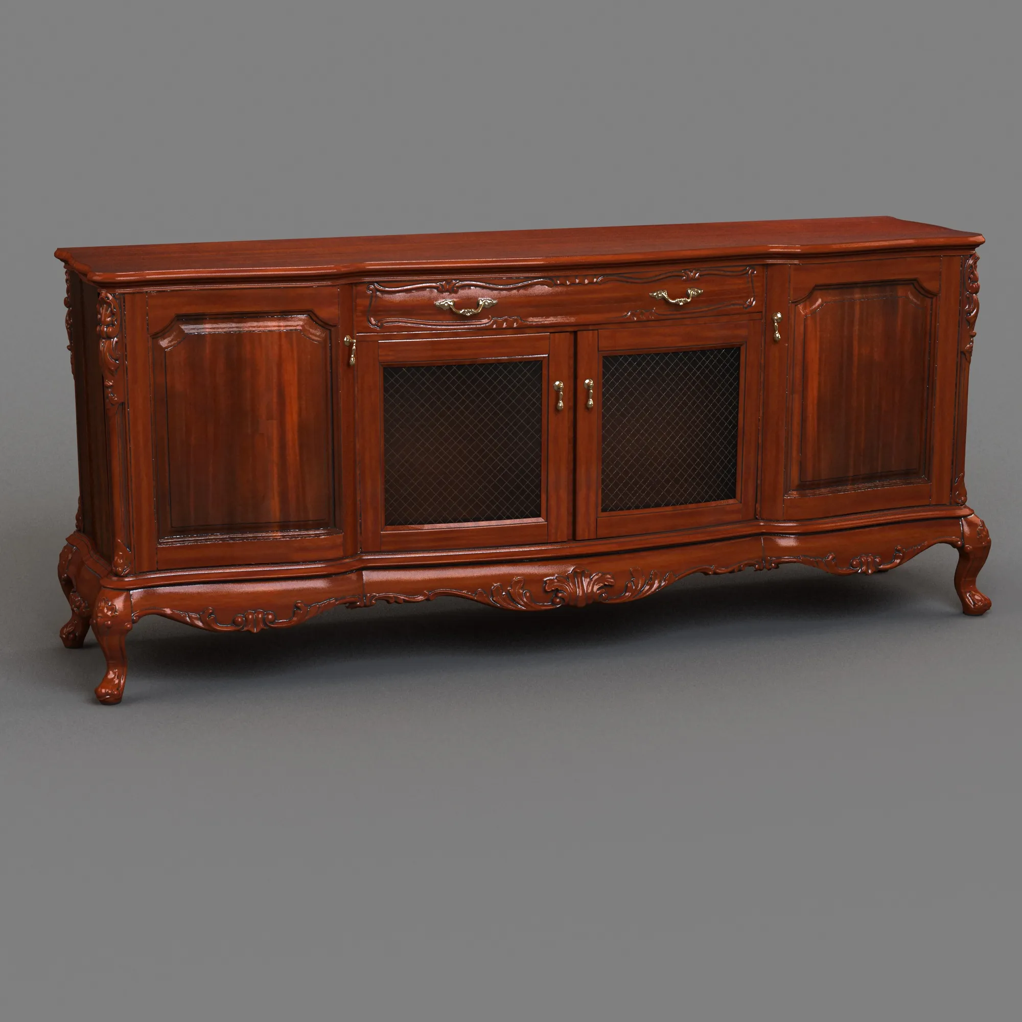 Dining table 3D Model .c4d .max .obj .3ds .fbx .stl .blend 