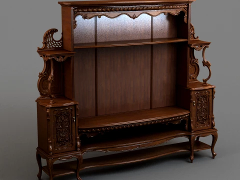 TV stand Modelo 3D
