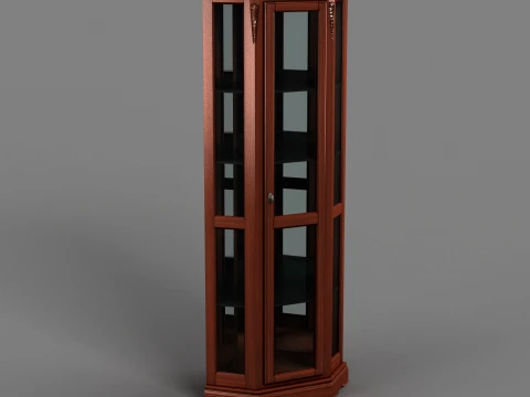 Wine cabinet 3D Modell
