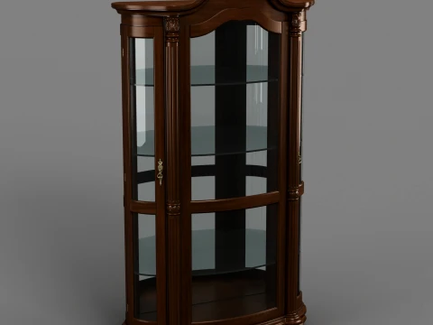 Wine cabinet 3D Model