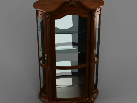 Wine cabinet 3D Model