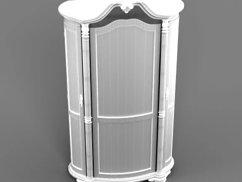 Wine cabinet 3D Model