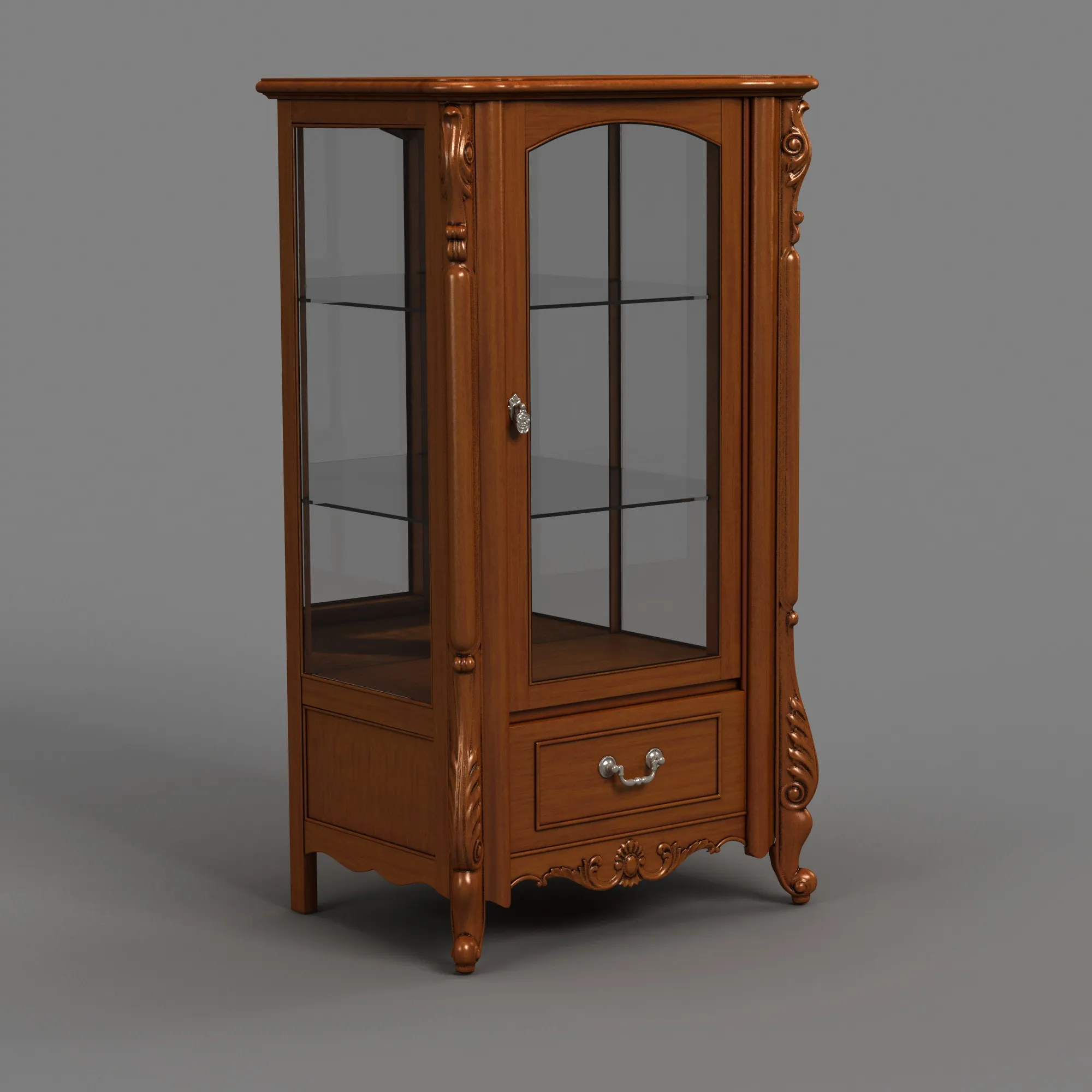 TV stand 3D Model .c4d .max .obj .3ds .fbx .stl .blend 